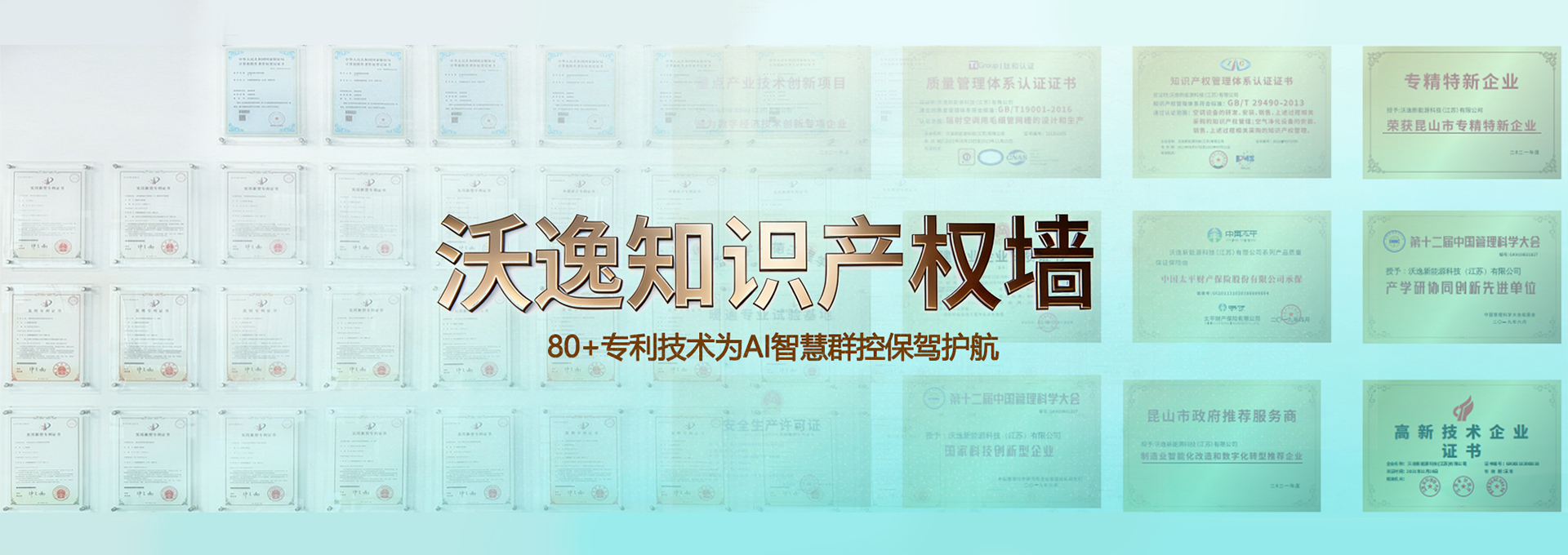 品牌荣誉证书